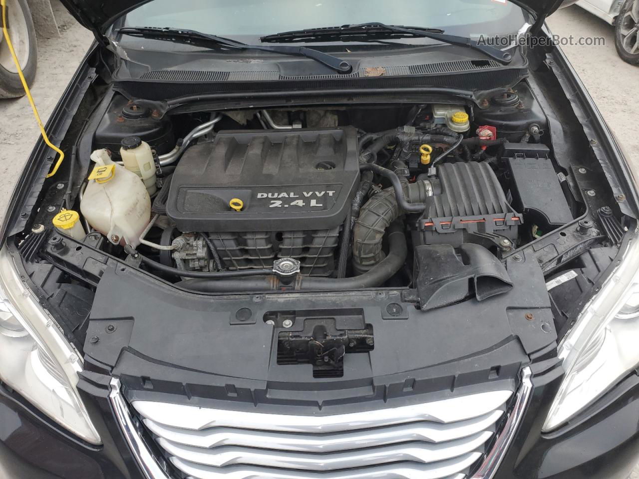 2014 Chrysler 200 Lx Black vin: 1C3CCBAB1EN146552
