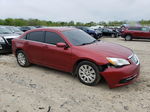 2014 Chrysler 200 Lx Burgundy vin: 1C3CCBAB1EN168275