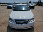 2014 Chrysler 200 Lx White vin: 1C3CCBAB1EN197176