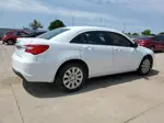 2014 Chrysler 200 Lx White vin: 1C3CCBAB1EN197176