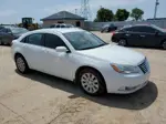 2014 Chrysler 200 Lx White vin: 1C3CCBAB1EN197176