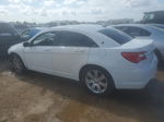 2014 Chrysler 200 Lx White vin: 1C3CCBAB1EN205373