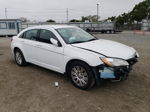 2014 Chrysler 200 Lx White vin: 1C3CCBAB1EN206779