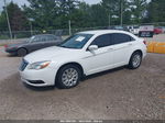 2014 Chrysler 200 Lx White vin: 1C3CCBAB1EN211724