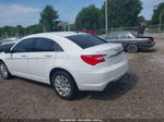 2014 Chrysler 200 Lx White vin: 1C3CCBAB1EN211724