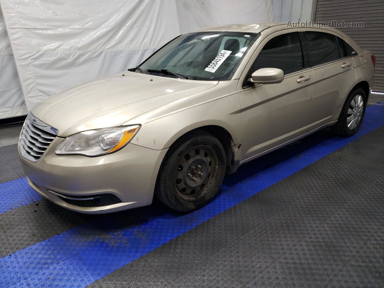 2014 Chrysler 200 Lx Gold vin: 1C3CCBAB2EN123393