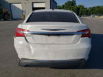 2014 Chrysler 200 Lx White vin: 1C3CCBAB2EN170570