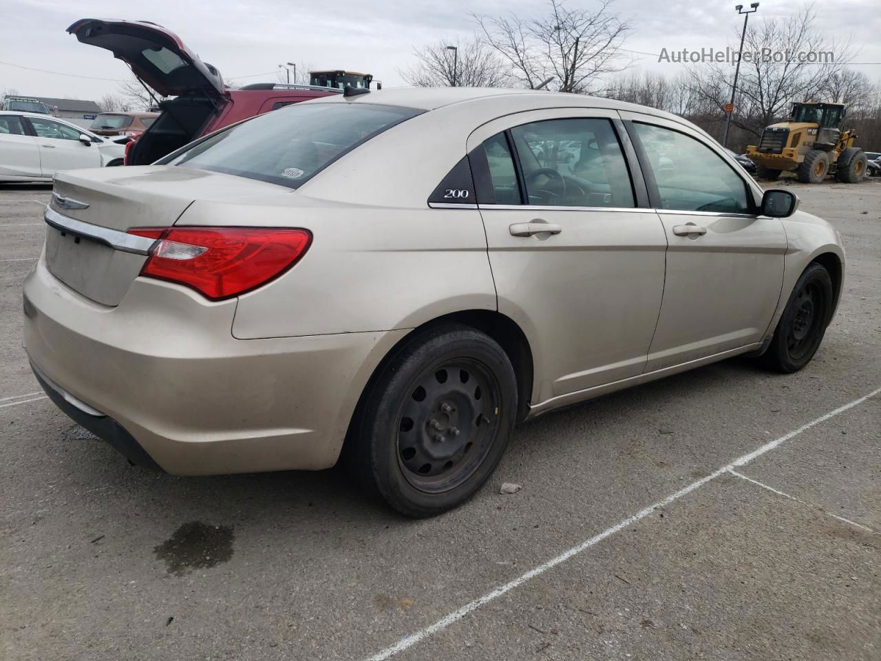 2014 Chrysler 200 Lx Gold vin: 1C3CCBAB2EN209724