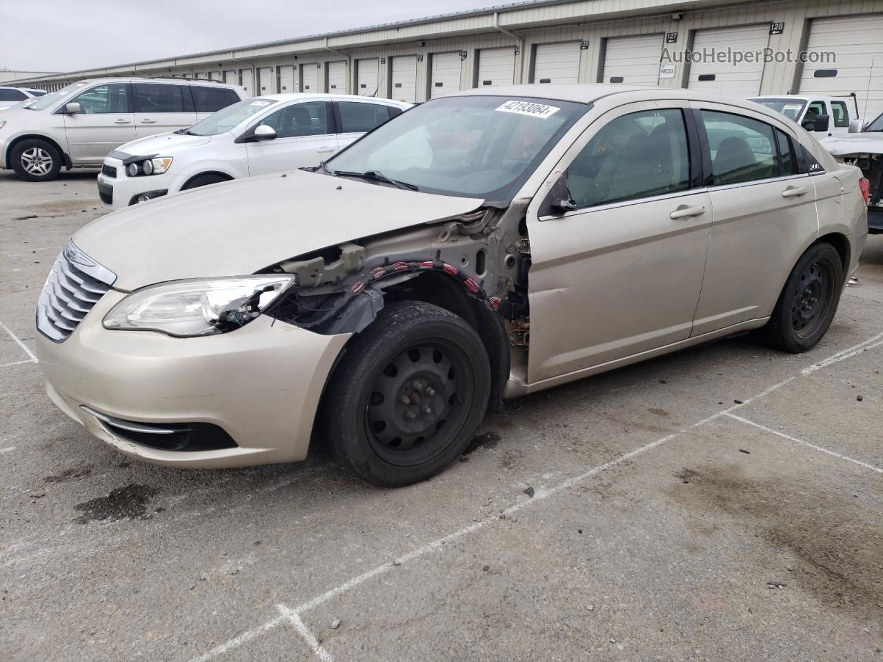 2014 Chrysler 200 Lx Gold vin: 1C3CCBAB2EN209724