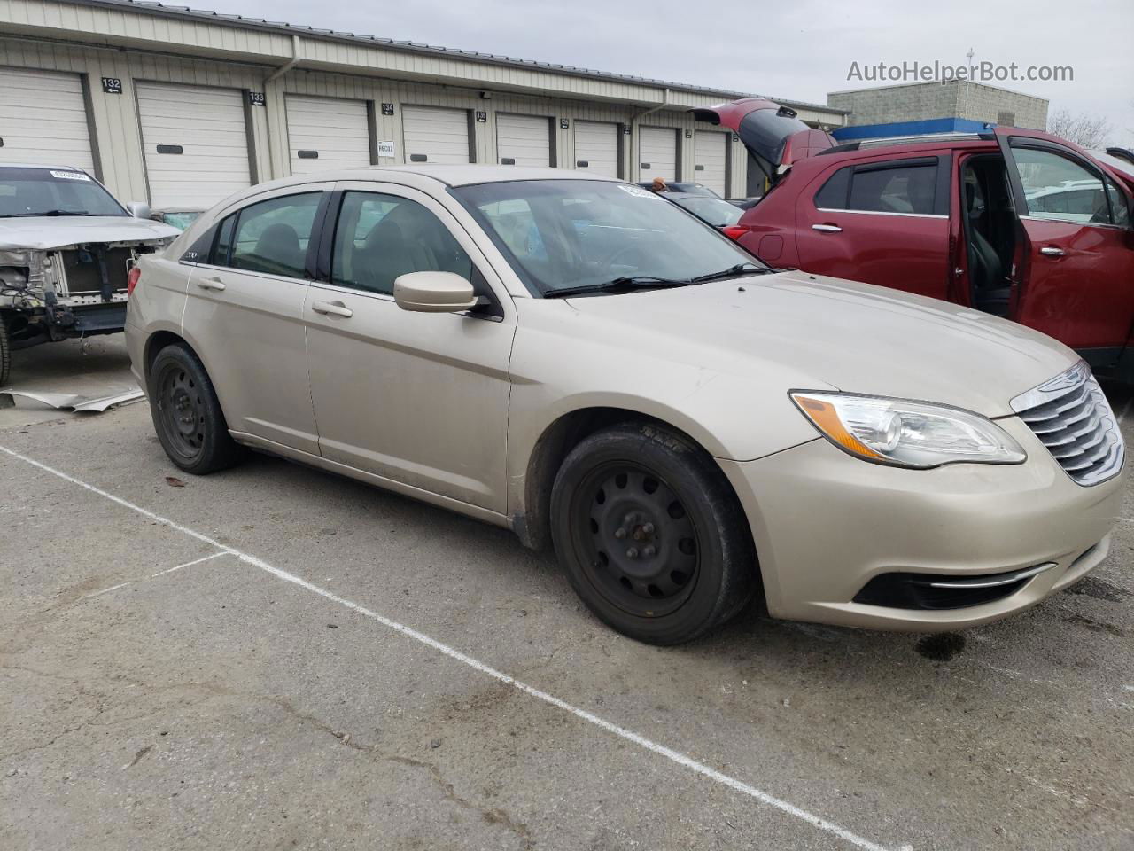 2014 Chrysler 200 Lx Gold vin: 1C3CCBAB2EN209724