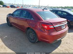 2014 Chrysler 200 Lx Red vin: 1C3CCBAB2EN210405