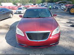 2014 Chrysler 200 Lx Maroon vin: 1C3CCBAB2EN212963