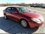 2014 Chrysler 200 Lx Maroon vin: 1C3CCBAB2EN238429