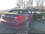 2014 Chrysler 200 Lx Burgundy vin: 1C3CCBAB3EN211501