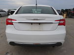 2014 Chrysler 200 Lx White vin: 1C3CCBAB3EN238018