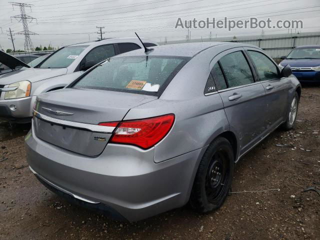 2014 Chrysler 200 Lx Silver vin: 1C3CCBAB4EN122357