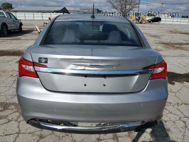 2014 Chrysler 200 Lx Silver vin: 1C3CCBAB4EN123590