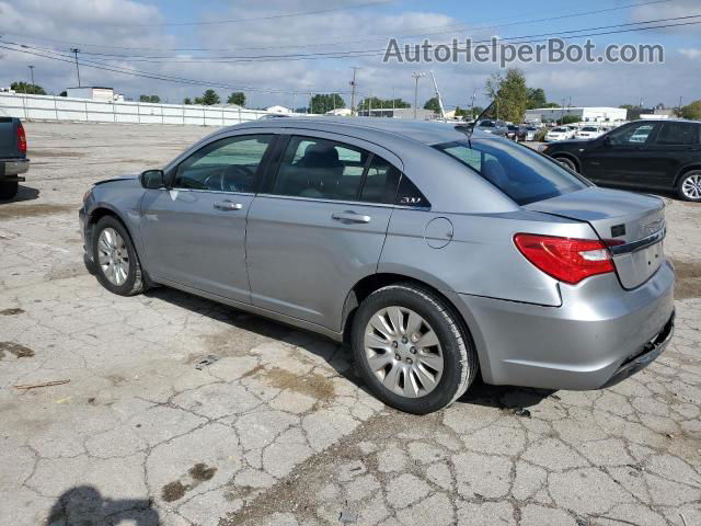 2014 Chrysler 200 Lx Silver vin: 1C3CCBAB4EN123590