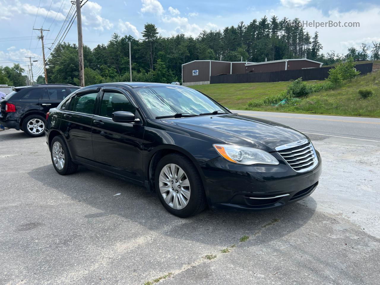 2014 Chrysler 200 Lx Black vin: 1C3CCBAB4EN123685