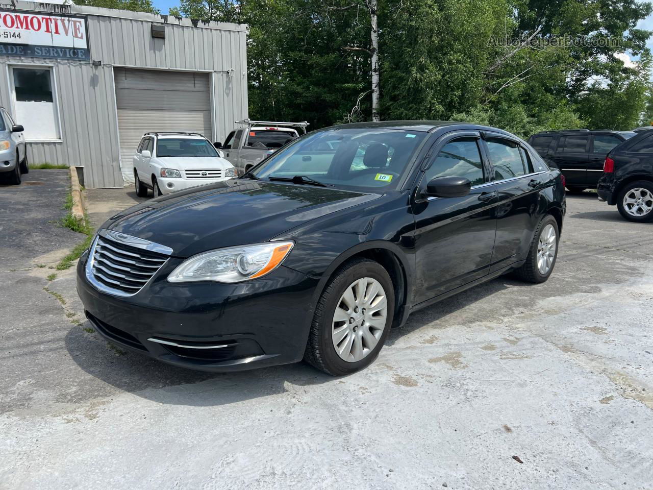 2014 Chrysler 200 Lx Black vin: 1C3CCBAB4EN123685