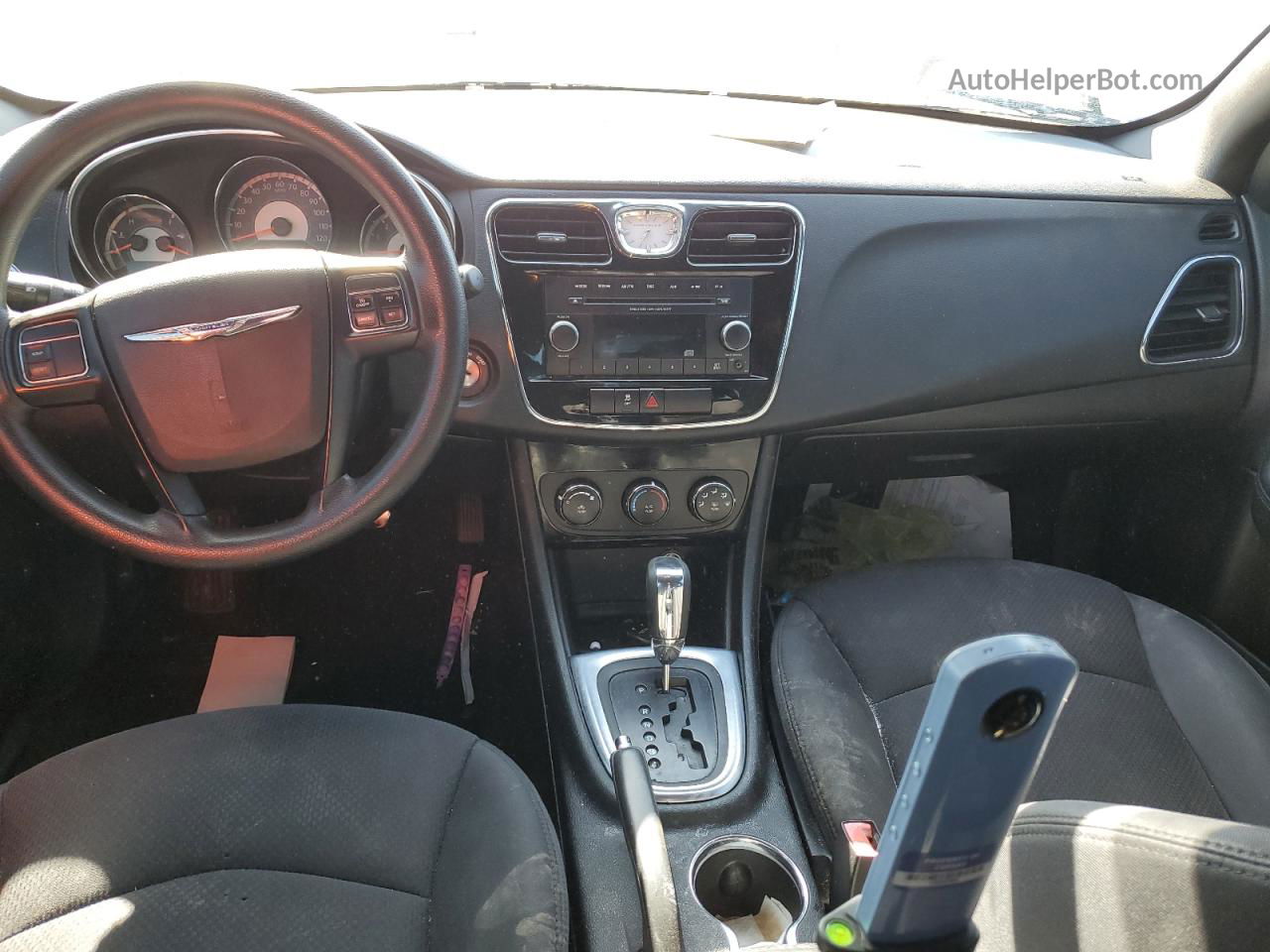 2014 Chrysler 200 Lx Серебряный vin: 1C3CCBAB4EN142866