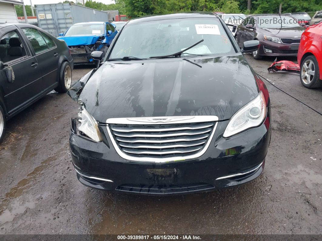 2014 Chrysler 200 Lx Black vin: 1C3CCBAB4EN146447
