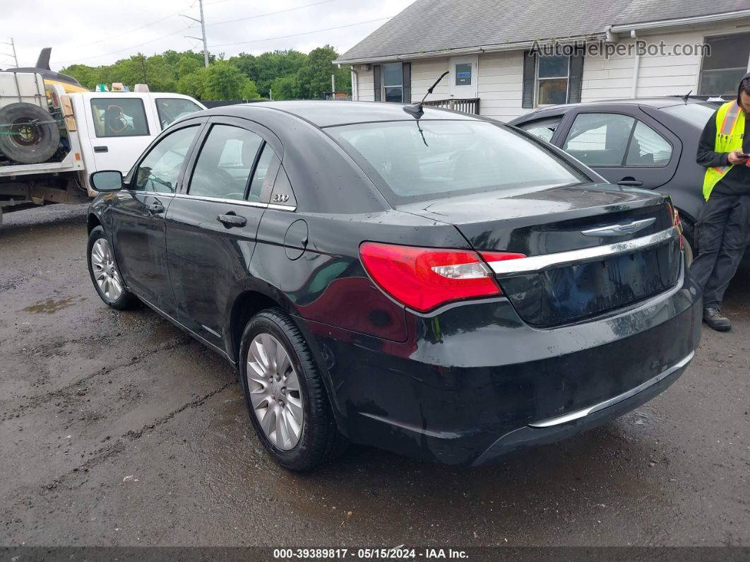 2014 Chrysler 200 Lx Black vin: 1C3CCBAB4EN146447