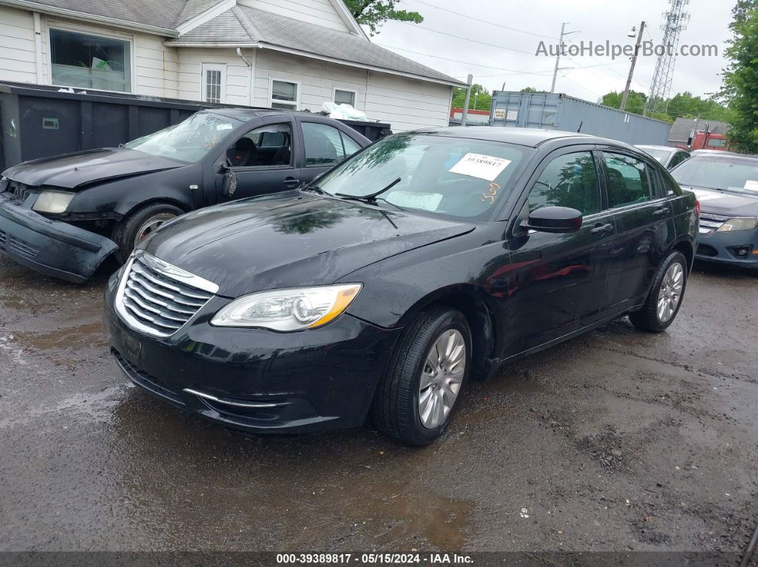 2014 Chrysler 200 Lx Black vin: 1C3CCBAB4EN146447