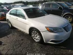 2014 Chrysler 200 Lx White vin: 1C3CCBAB5EN123386