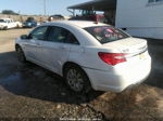 2014 Chrysler 200 Lx White vin: 1C3CCBAB5EN123386