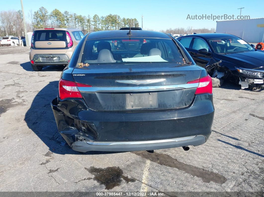 2014 Chrysler 200 Lx Black vin: 1C3CCBAB5EN141161