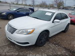 2014 Chrysler 200 Lx White vin: 1C3CCBAB5EN168473