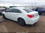 2014 Chrysler 200 Lx White vin: 1C3CCBAB5EN168473