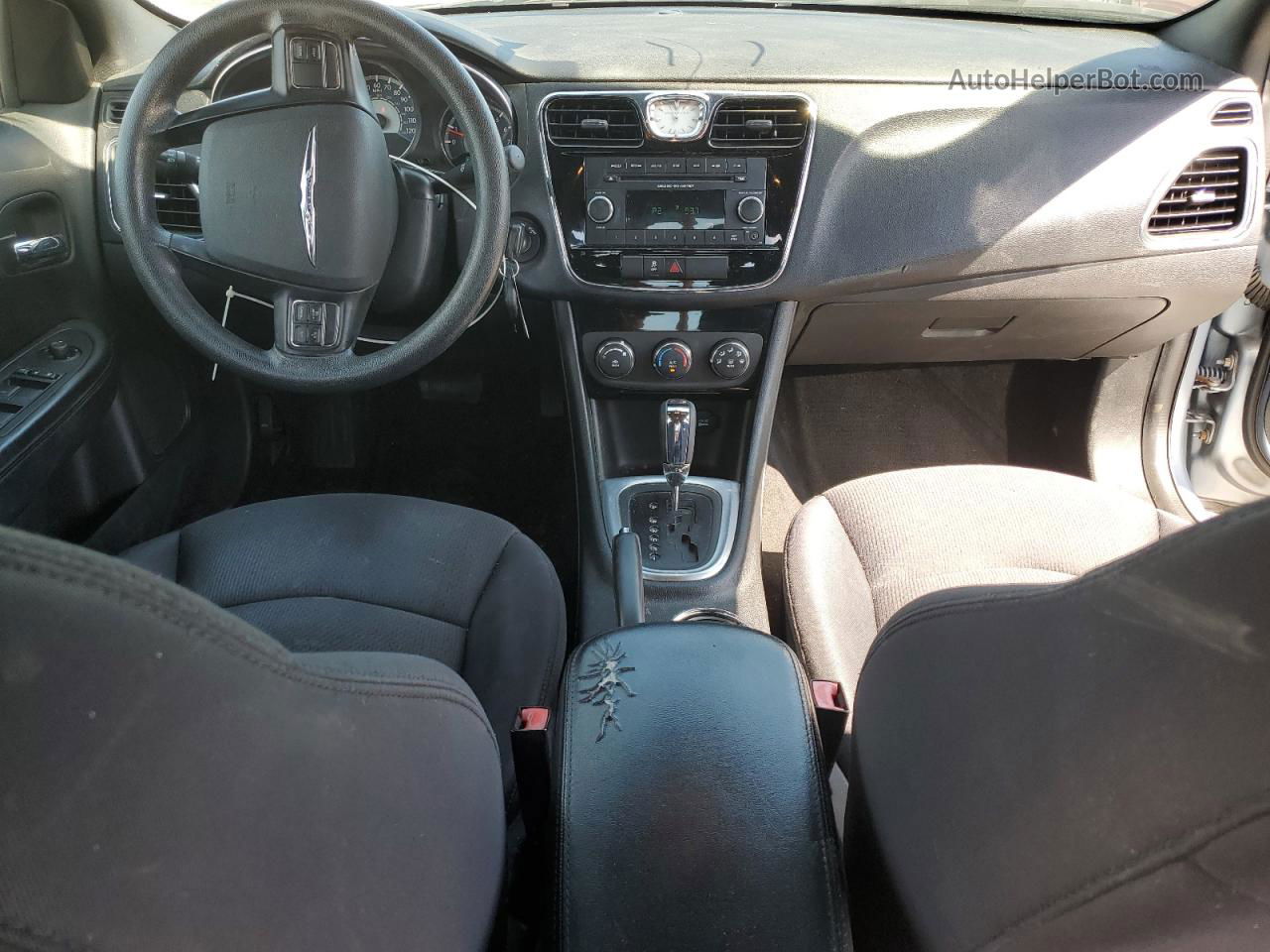 2014 Chrysler 200 Lx Blue vin: 1C3CCBAB5EN184673