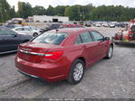 2014 Chrysler 200 Lx Red vin: 1C3CCBAB5EN209376