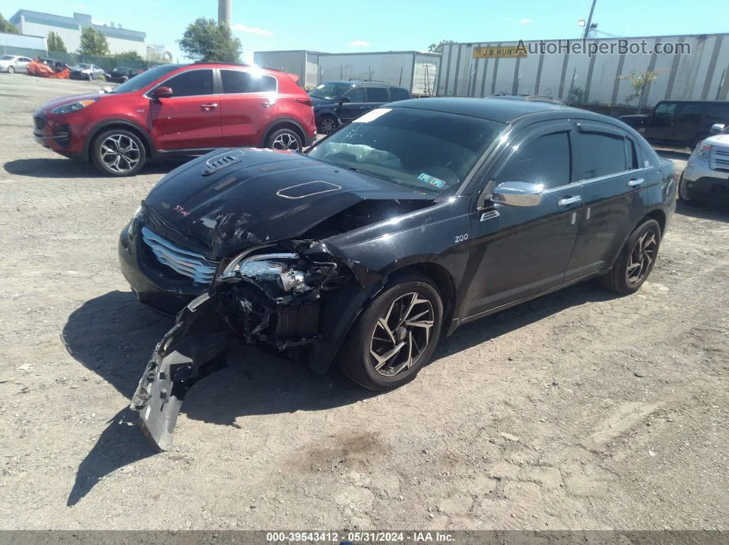 2014 Chrysler 200 Lx Черный vin: 1C3CCBAB5EN211595