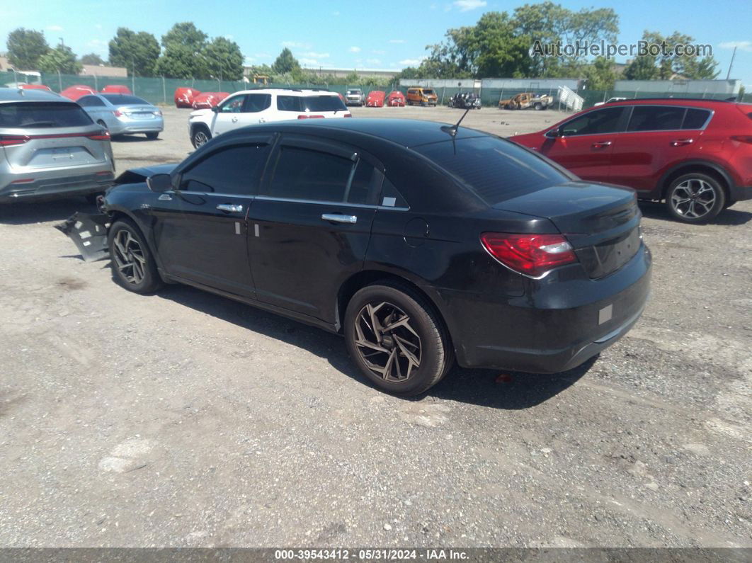 2014 Chrysler 200 Lx Black vin: 1C3CCBAB5EN211595