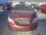 2014 Chrysler 200 Lx Burgundy vin: 1C3CCBAB5EN230163