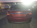 2014 Chrysler 200 Lx Burgundy vin: 1C3CCBAB5EN230163