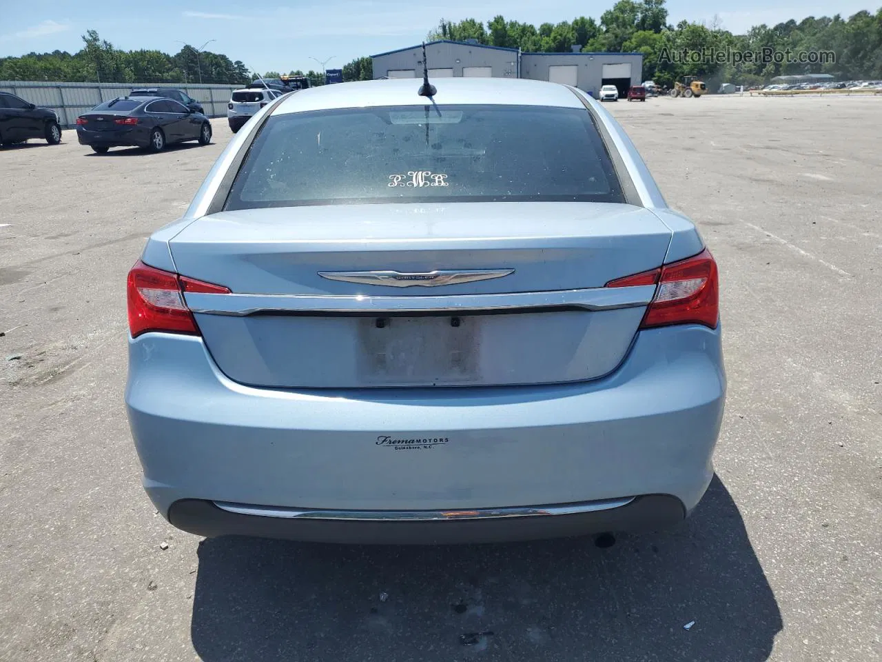 2014 Chrysler 200 Lx Бирюзовый vin: 1C3CCBAB6EN142593