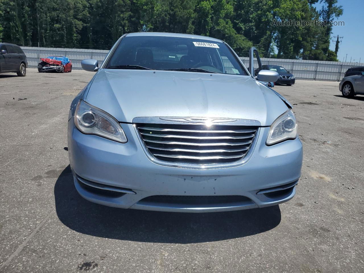 2014 Chrysler 200 Lx Бирюзовый vin: 1C3CCBAB6EN142593