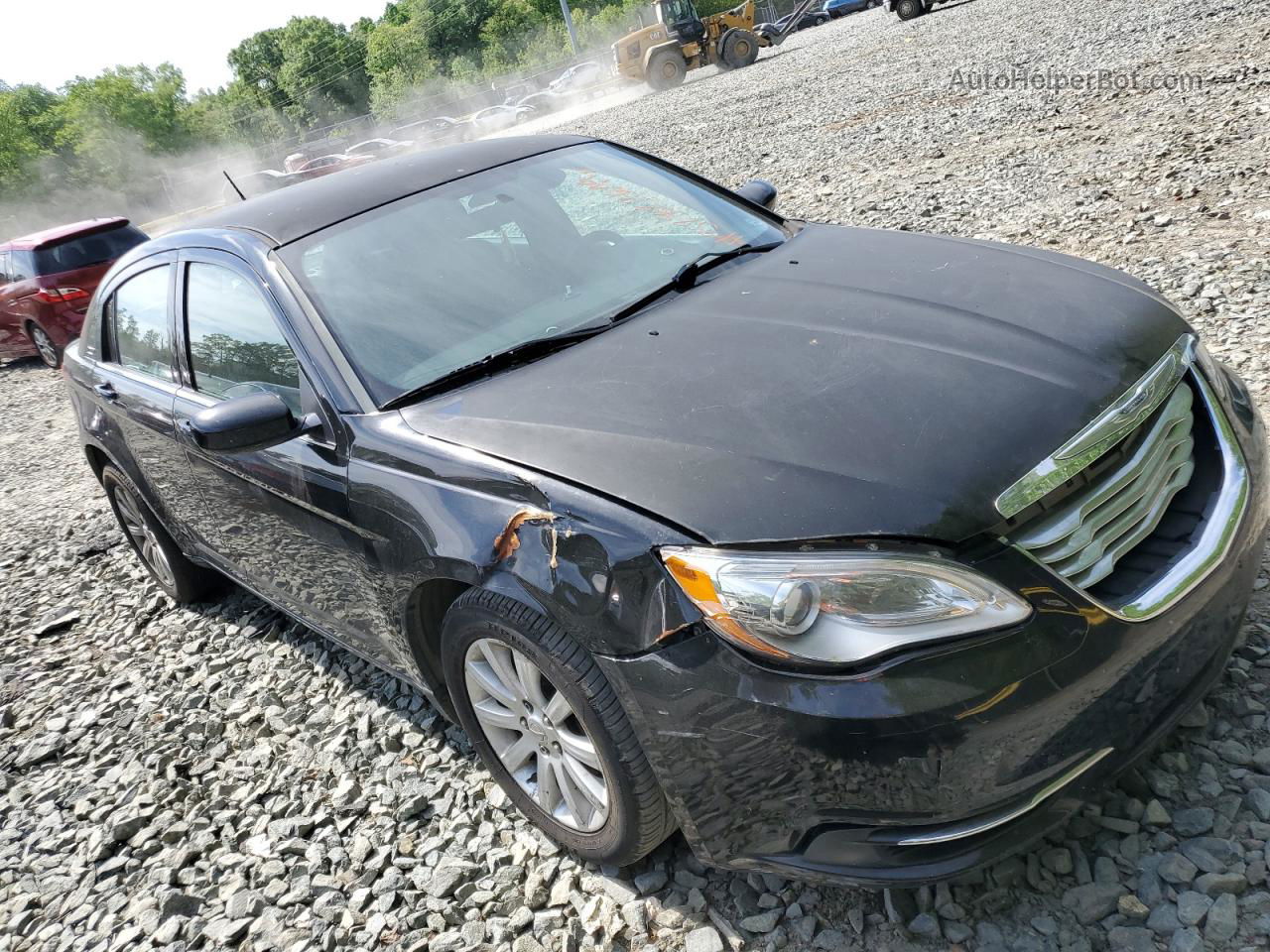 2014 Chrysler 200 Lx Black vin: 1C3CCBAB6EN170765