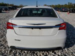 2014 Chrysler 200 Lx White vin: 1C3CCBAB6EN204560