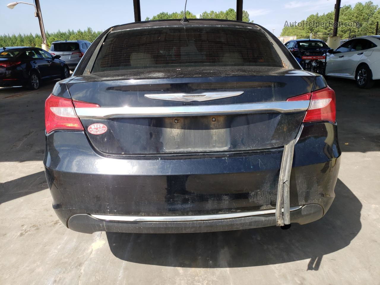 2014 Chrysler 200 Lx Black vin: 1C3CCBAB6EN207264