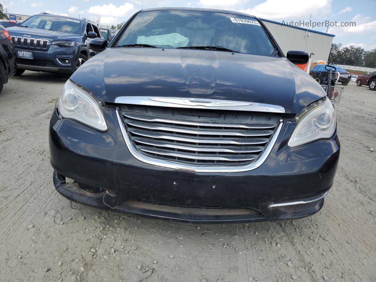 2014 Chrysler 200 Lx Black vin: 1C3CCBAB6EN209936