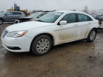 2014 Chrysler 200 Lx White vin: 1C3CCBAB6EN214070