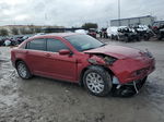 2014 Chrysler 200 Lx Red vin: 1C3CCBAB6EN231077