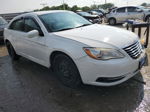 2014 Chrysler 200 Lx White vin: 1C3CCBAB7EN175926