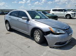 2014 Chrysler 200 Lx Silver vin: 1C3CCBAB7EN212151