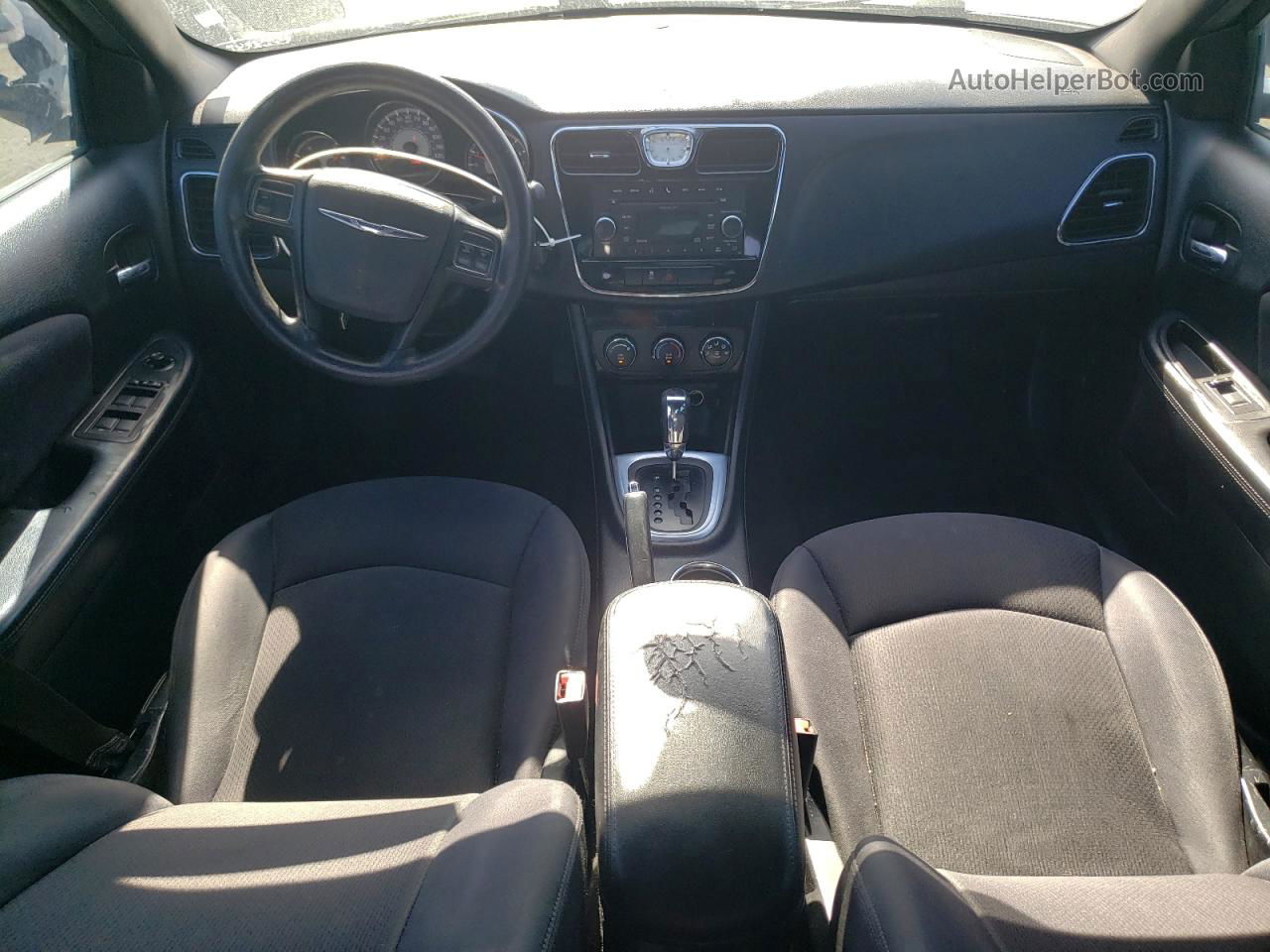 2014 Chrysler 200 Lx Серый vin: 1C3CCBAB7EN230780